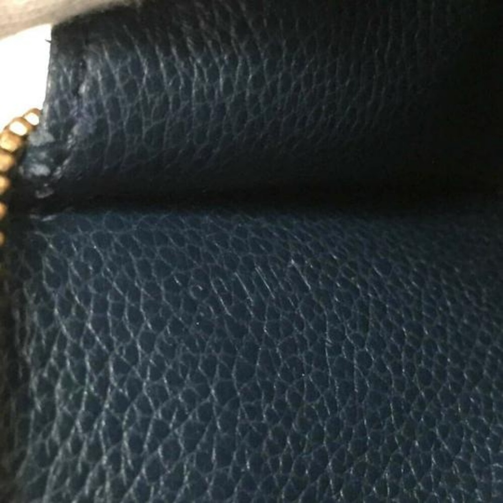 100% Auth Louis Vuitton Long Empreinte Leather Zip - Picture 8 of 8